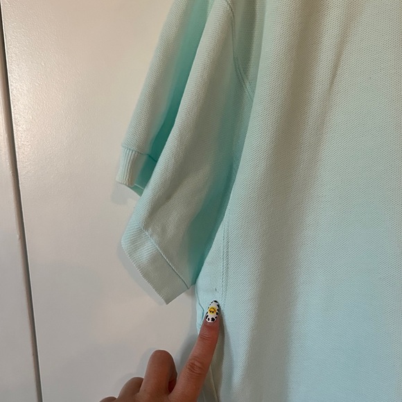 PATAGONIA | Vintage Light Blue Polo Cotton Short Sleeve Shirt - Picture 14 of 16